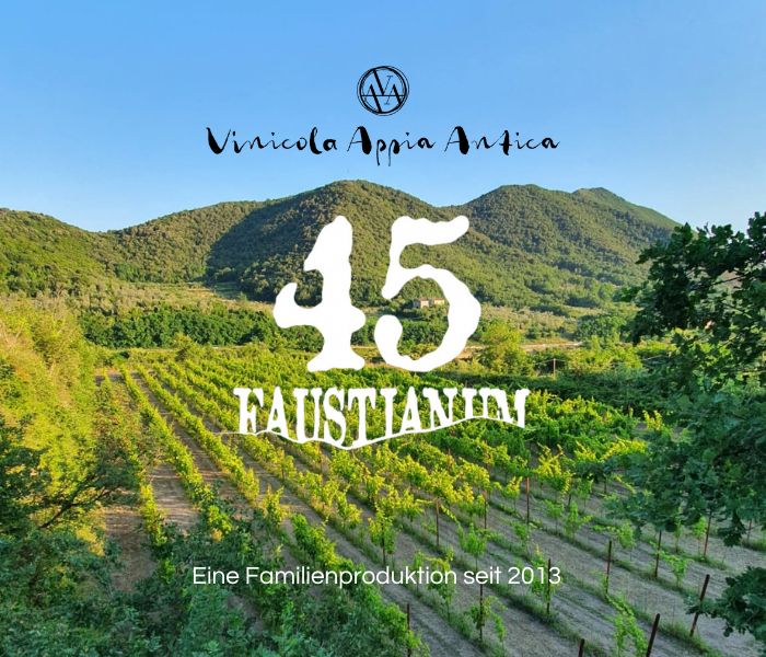 grüne Landschaft eines italienischen Weinguts